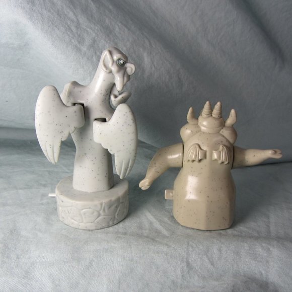 2 disney hunchback of notre dame gargoyles hugo & victor burger king (T174) - Picture 5 of 9